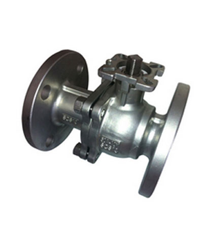 Din cast steel ball valve